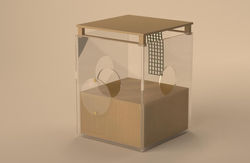 3D model of Experimental setup