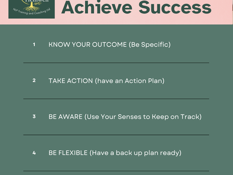 The 5 Steps To Take To Achieve Success