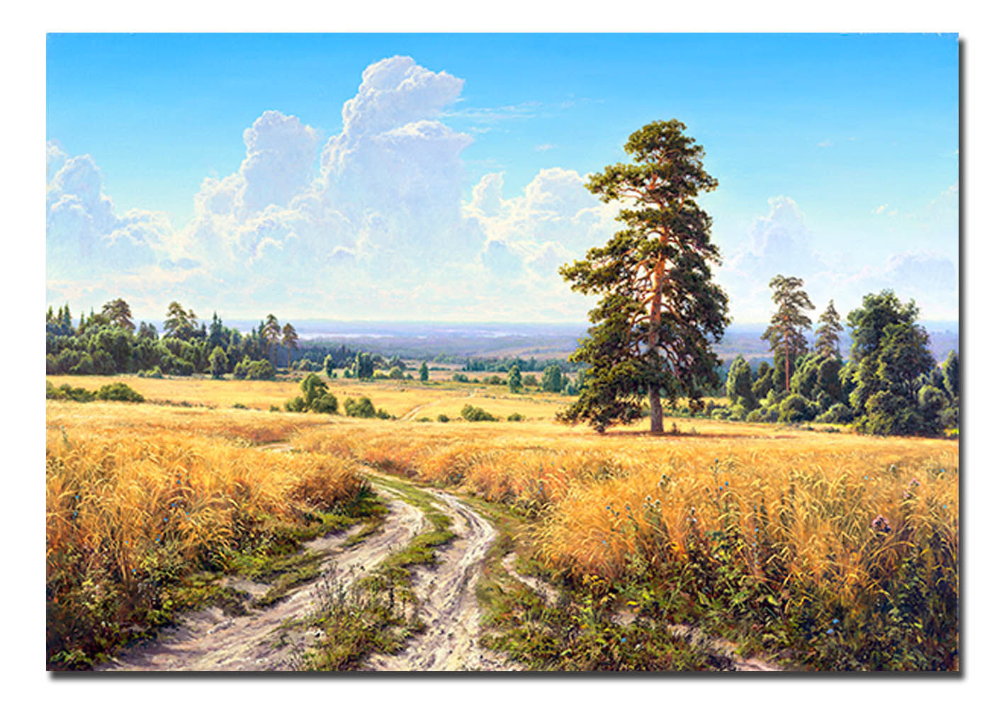 Картина "Август"