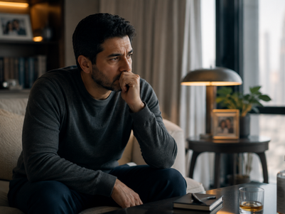 an adult reflecting on early stage substance use and emotional changes.