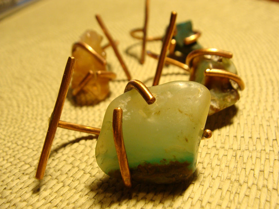 Miniatura: Anel Bruta Cobre