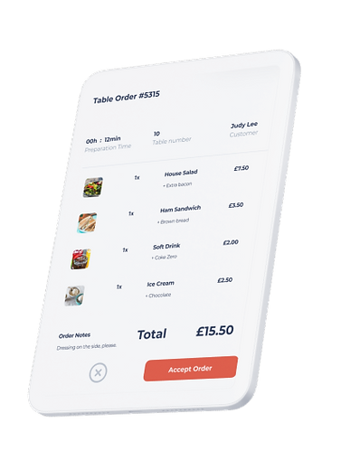 Free Table Order Solution