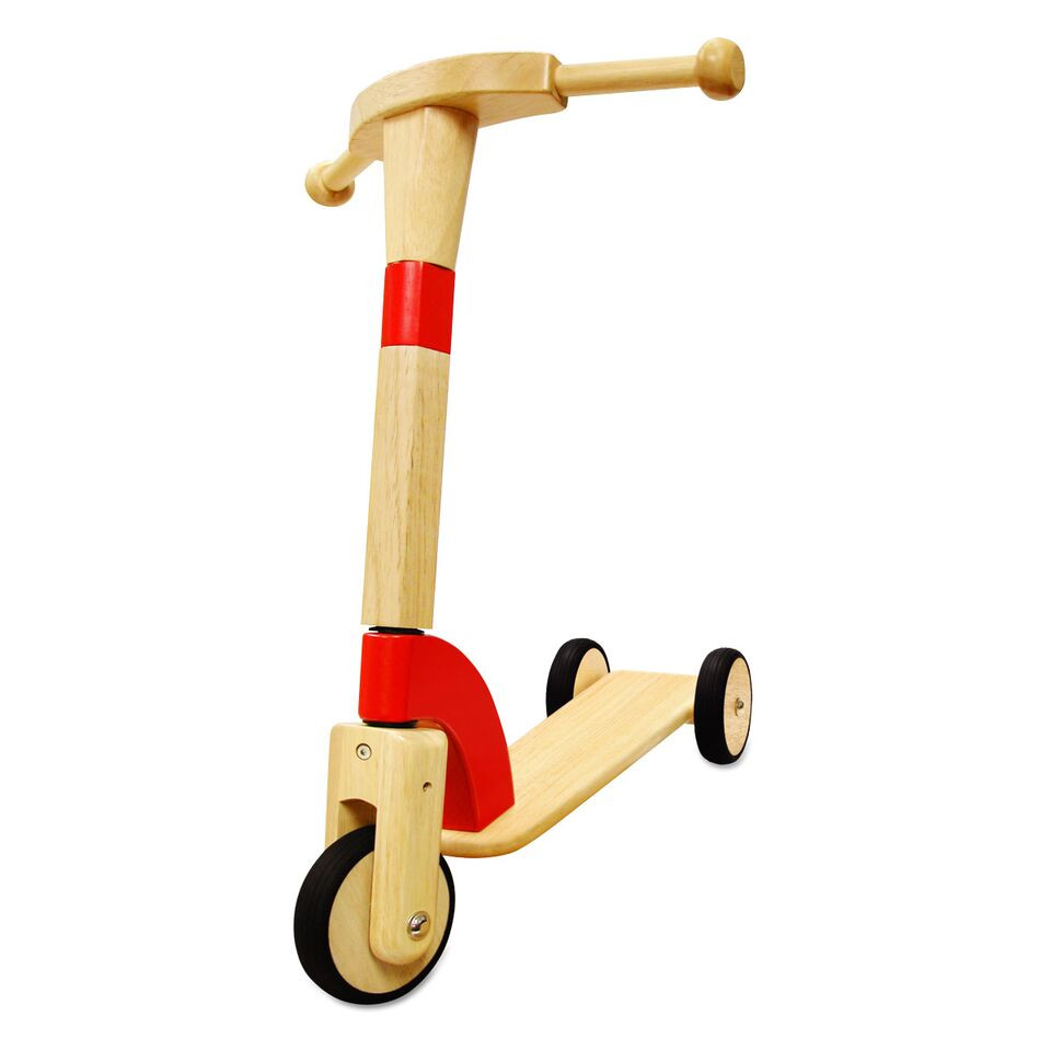 I'm Toy Debut Wooden Scooter