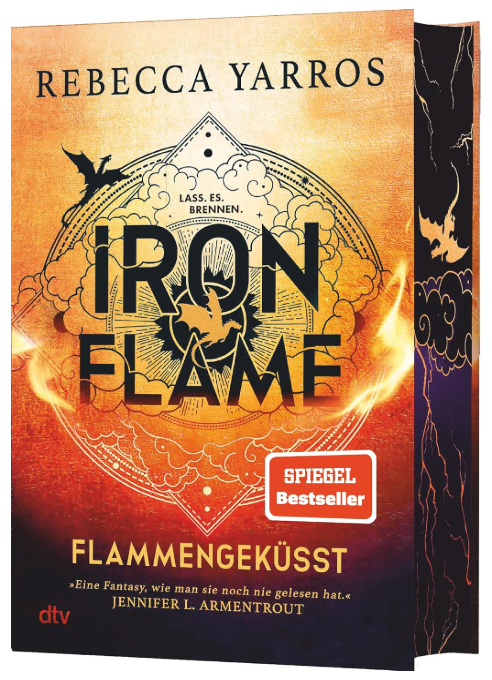 Buchcover Iron Flame Flammengeküsst von Rebecca Yarros