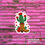 Thumbnail: Bohemian Rose Red Cactus Flower Stars Cheetah Print Cowgirl Boot