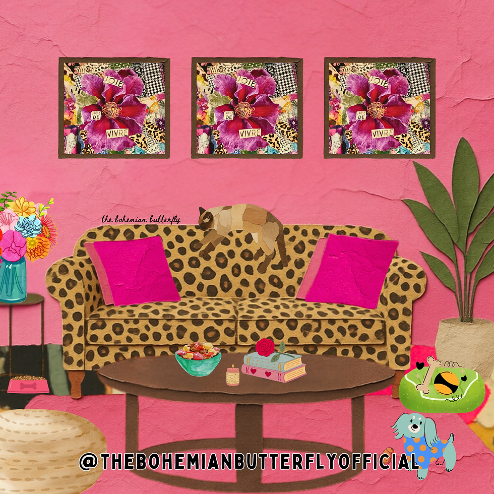 Thumbnail: "JOIE DE VIVRE" The Joy of Life, The Joy of Living Art Print