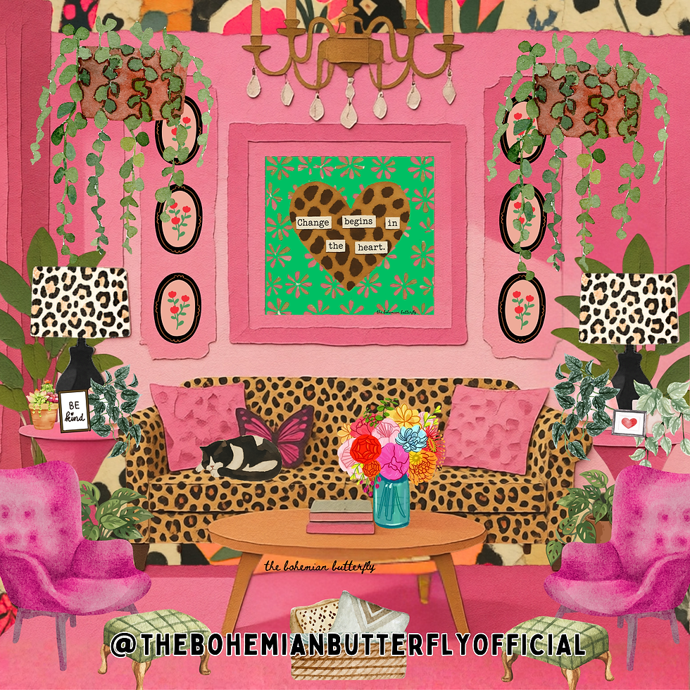 Thumbnail: Change Begins in the Heart Art Print