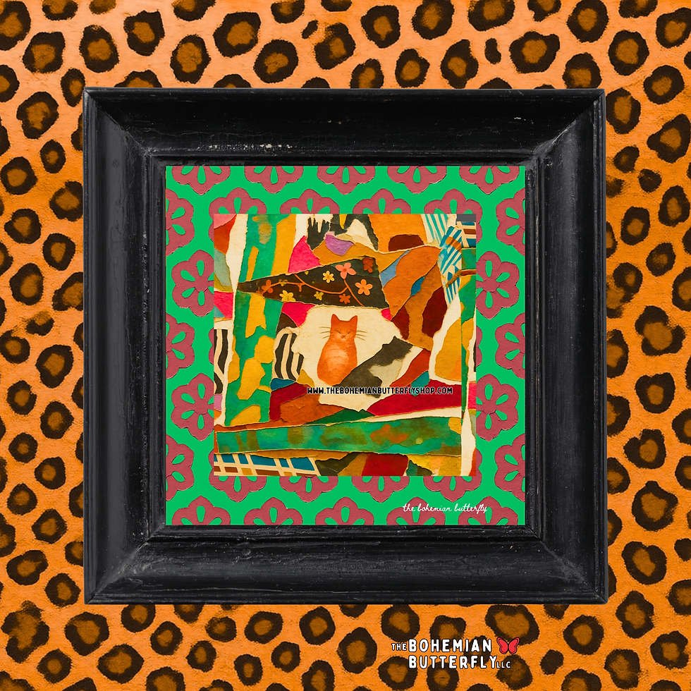 Thumbnail: Shadow Work Cat Art Print