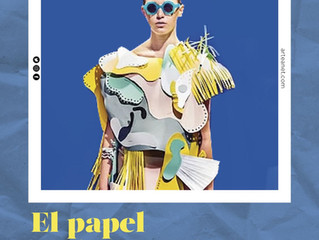 Exposición y desfile de Vestidos de Papel en Artea (del 4 al 26 de mayo)