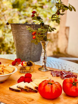 Great variety of Mediterranean food
