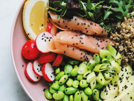 Smoked Salmon Buddha Bowl