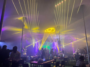 Laser Show South Africa: 4 × 17W Laser System for AJR Audio at Irene Country Club