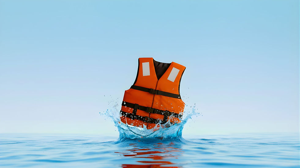 Chaleco salvavidas certificado de alta flotabilidad para seguridad acuática en el mar y ríos