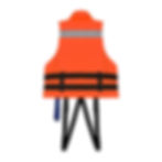 Chaleco Salvavidas WR100 (de espalda)