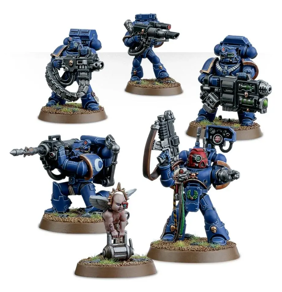Thumbnail: 40K Space Marines Devastator Squad