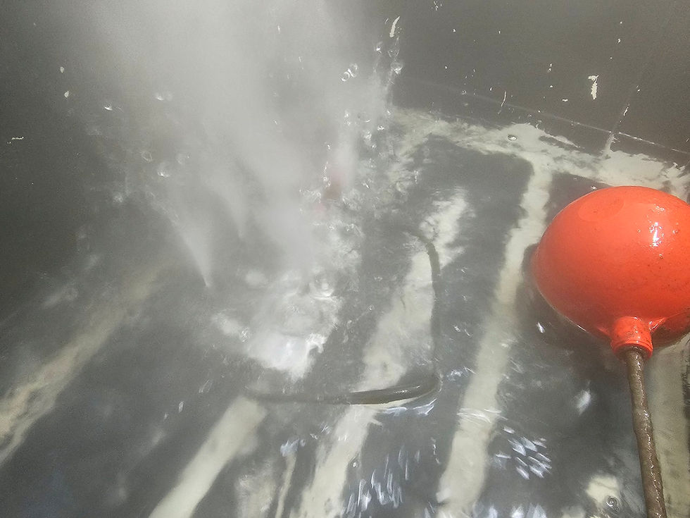 Thumbnail: A simple ball float valve to set water-level just above sensor for mist production