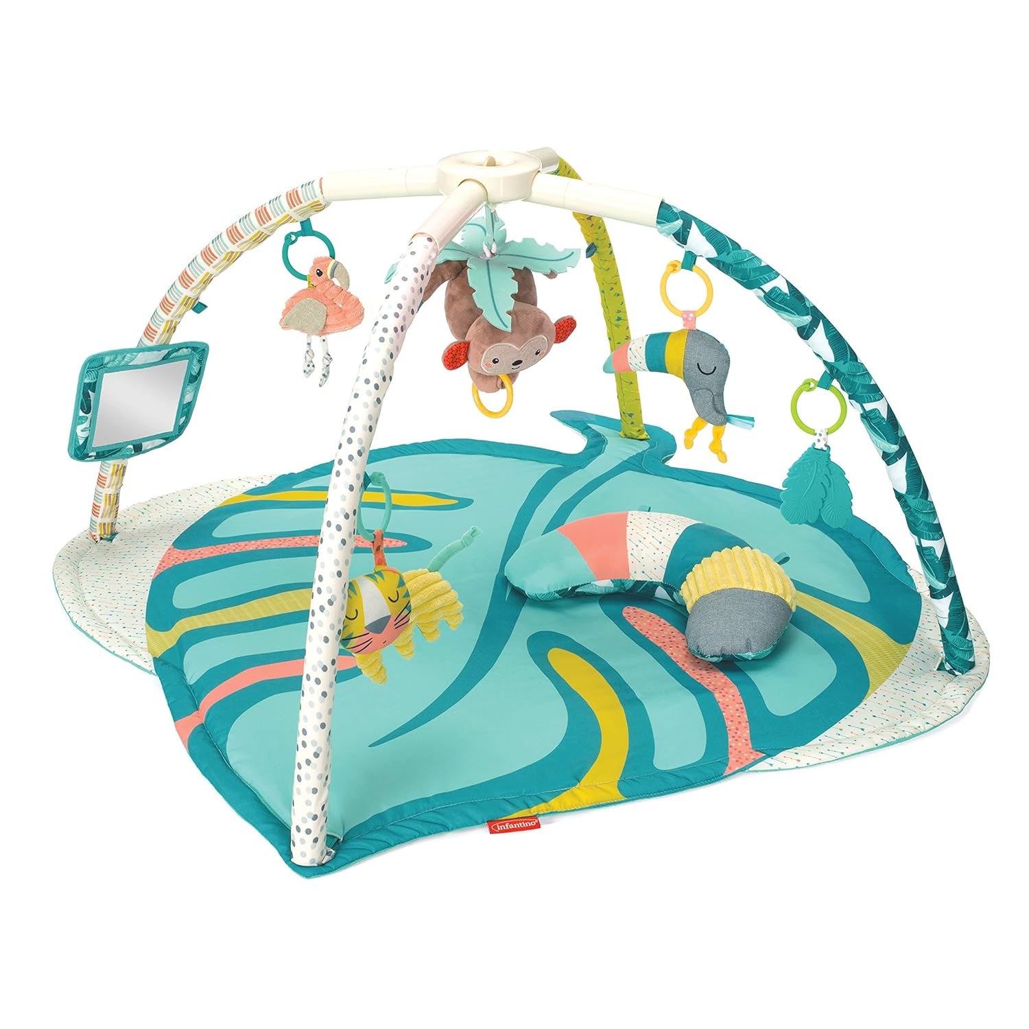 Tropical Play Mat with Activity Center