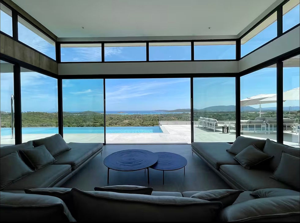 Villa de luxe vue mer & piscine à débordement