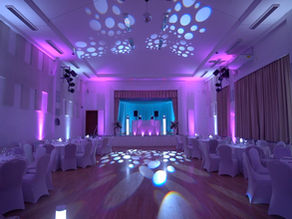 Svadobné osvetlenie