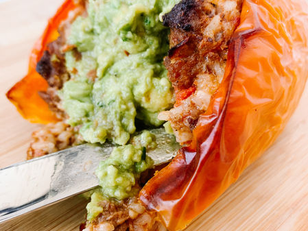 Easy Stuffed Peppers- Mexican 