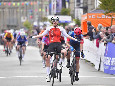 Cyclisme : Valentine Fortin brille sur route !