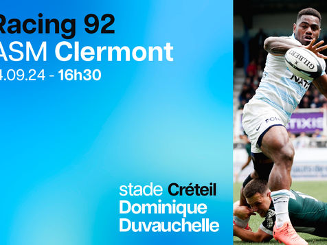 Exclu adhérents : Racing 92/ASM Clermont