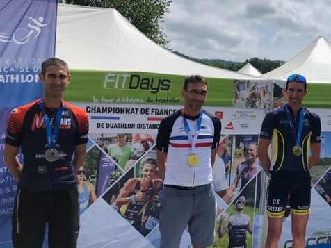 Triathlon : Julien Houssier médaillé !
