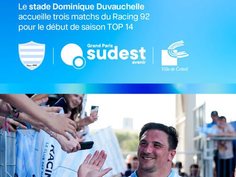 Rugby : Le Racing débarque à Créteil !