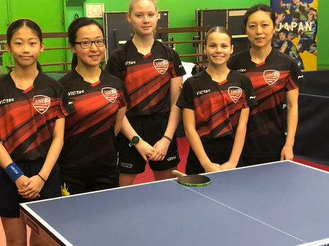 Tennis de Table : Tout sourire !