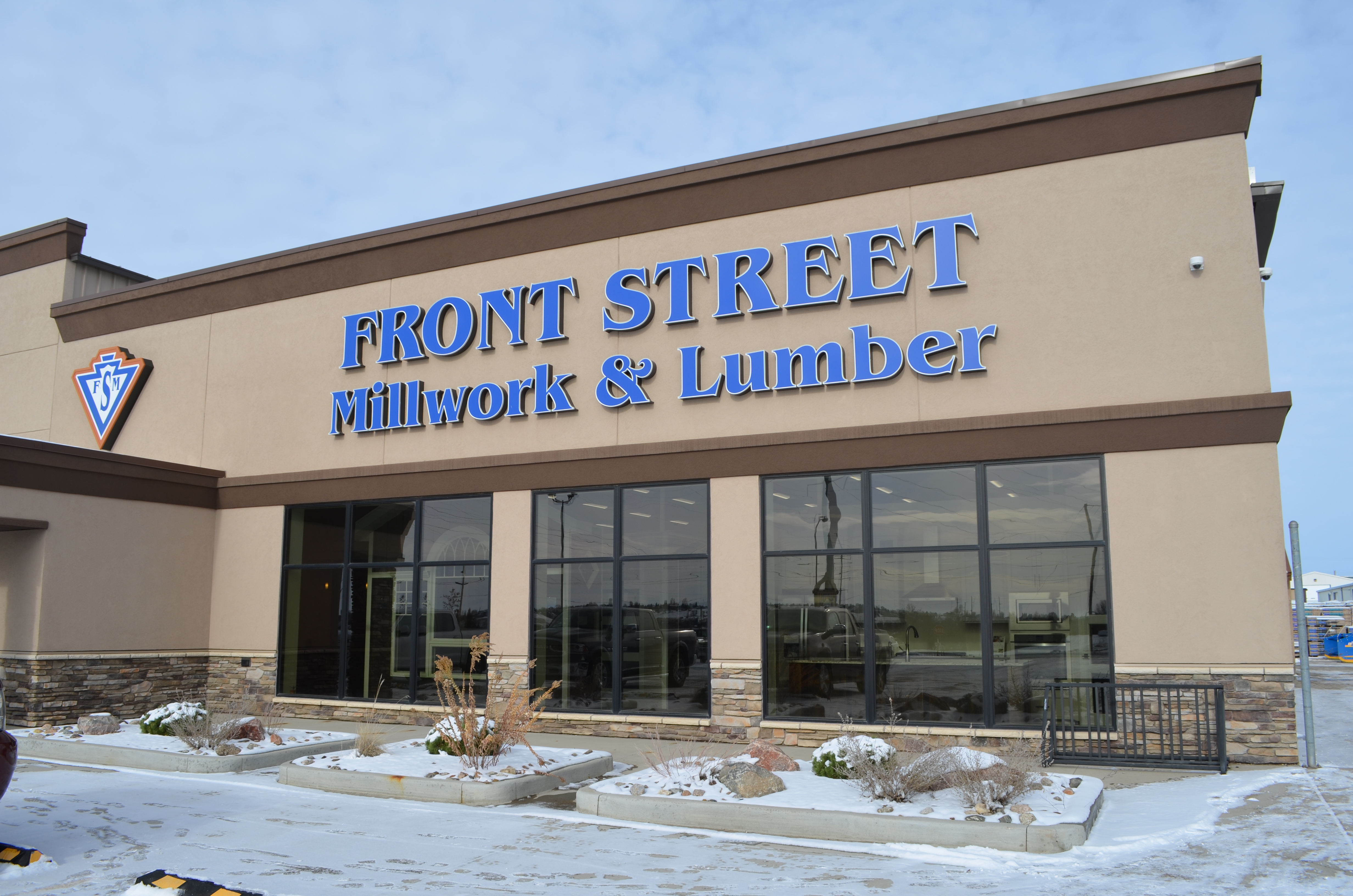 Lumber Yard Front Street Millwork & Lumber Bismarck, ND