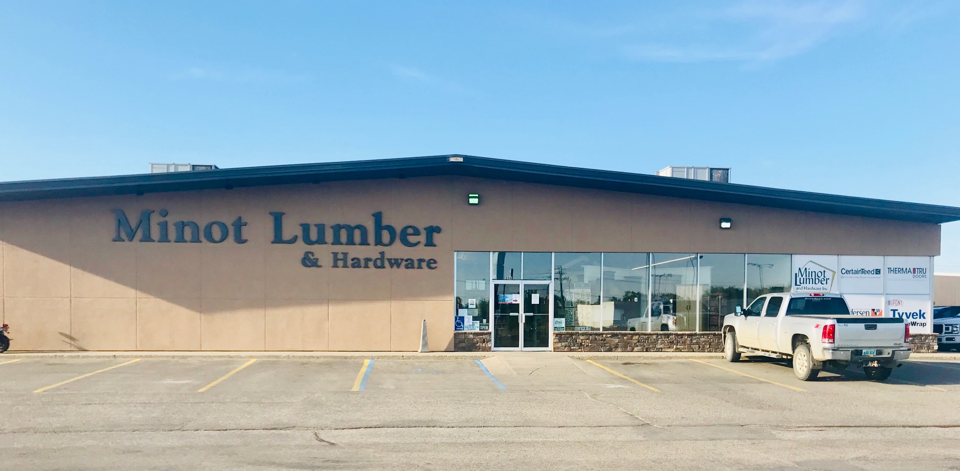 History Lumber Yard Minot Lumber and Hardware United States