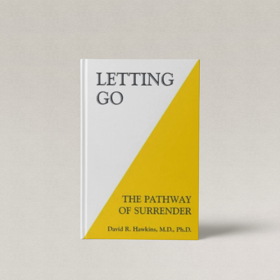 Letting Go: The Pathway of Surrender book by David Hawkins