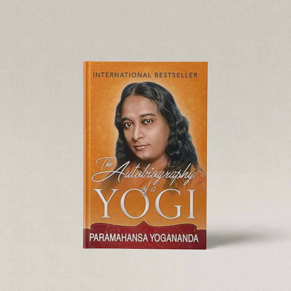 Autobiography of a Yogi book cover by Paramahansa Yogananda