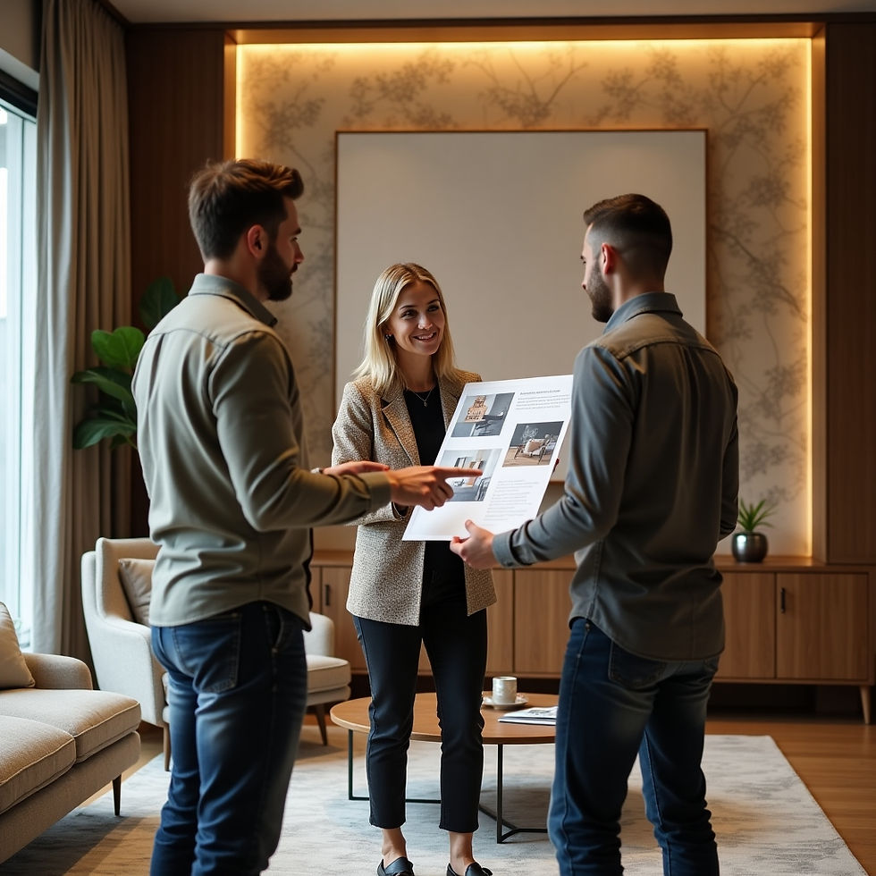 Eye-level view of a cozy kitchen featuring custom cabinetry and warm lighting