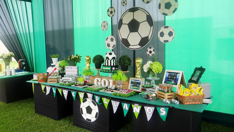 PEQUEÑOS MOUNSTRITOS TEMATICOS FUTBOL