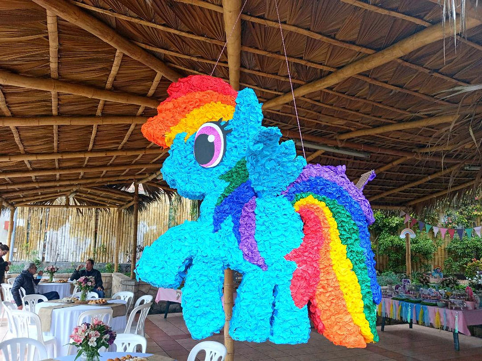 PEQUEÑOS MOUNSTRITOS TEMATICOS PEQUEÑO PONY