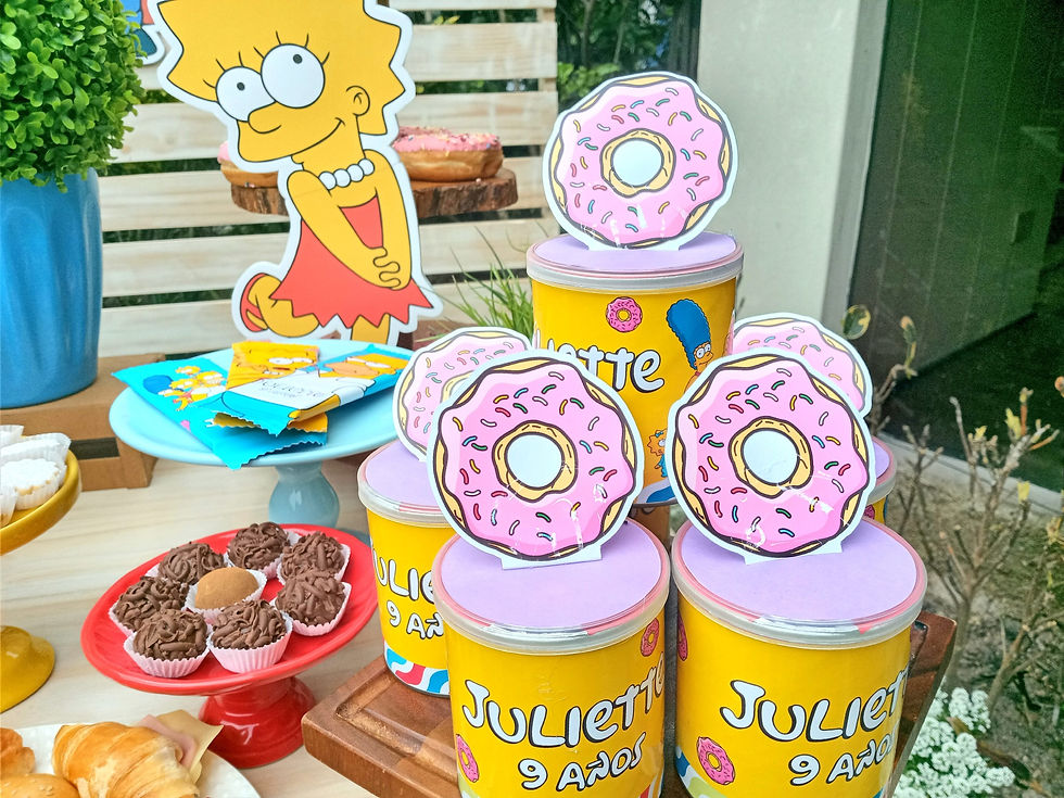 PEQUEÑOS MOUNSTRITOS TEMATICOS SIMPSONS