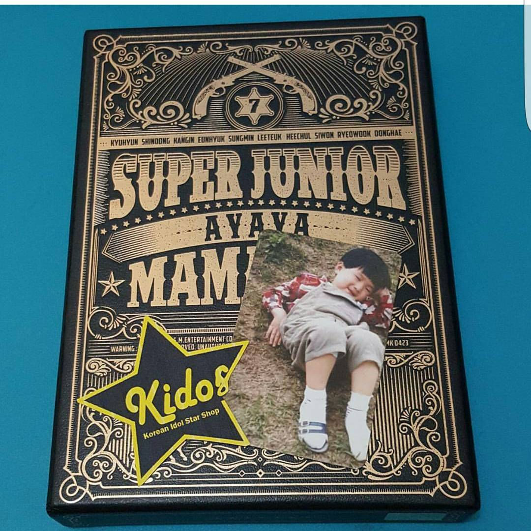 Super Junior Mamacita Album + Shindong Photocard