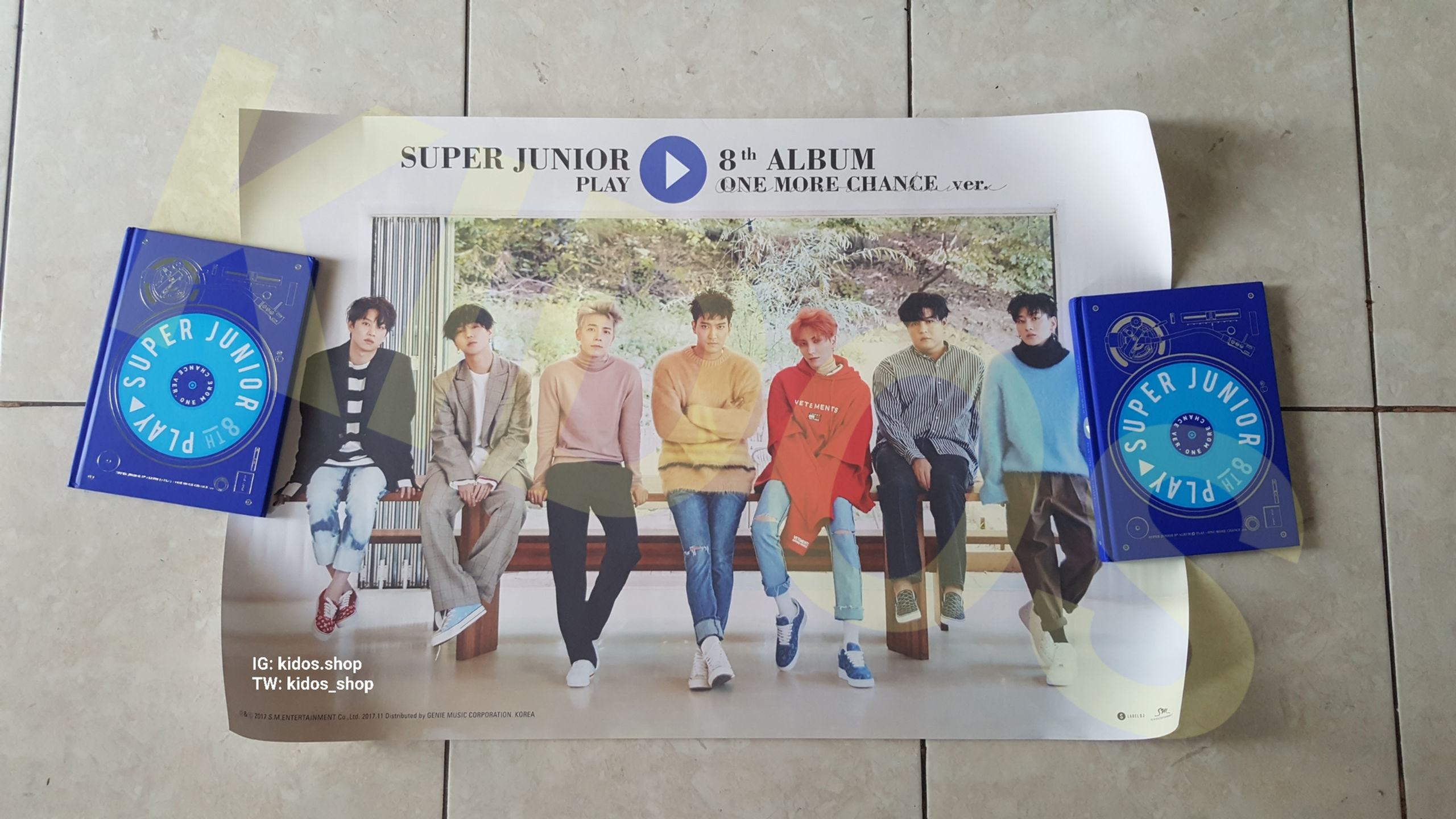 copy of Super Junior One More Change Official Poster