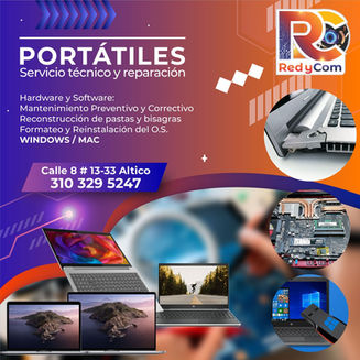 Servicio Técnico y Reparación de Portátiles