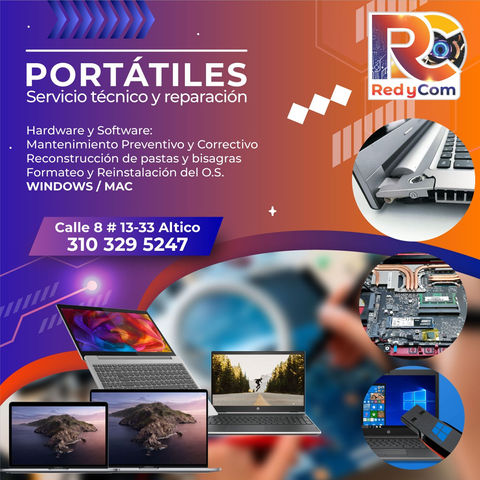 Servicio Técnico y Reparación de Portátiles