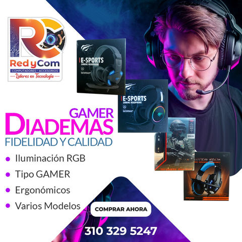 Diademas Gamer