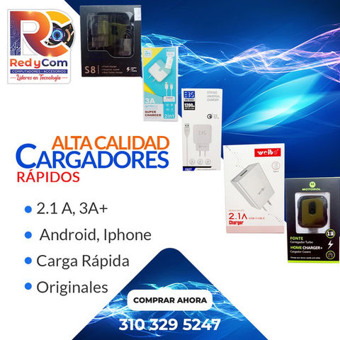 Cargadores rápidos de alta calidad