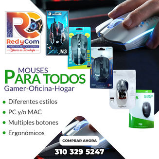 Mouses para Gamer, Oficina, Hogar