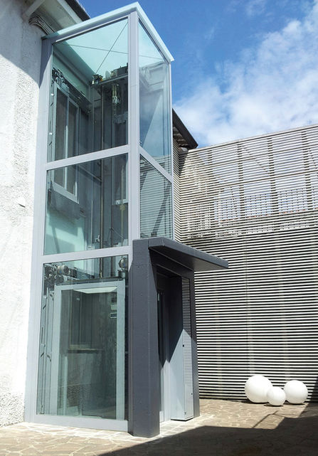 Ascensore esterno panoramico