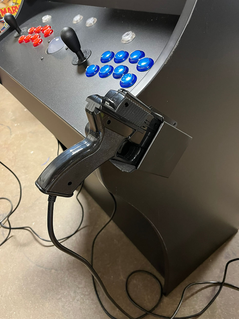 Thumbnail: Two Player 32" Arcade With Trackball and Dual Light Guns