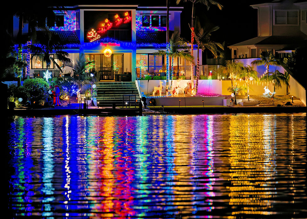 Christmas Lights Judging - Waterfront