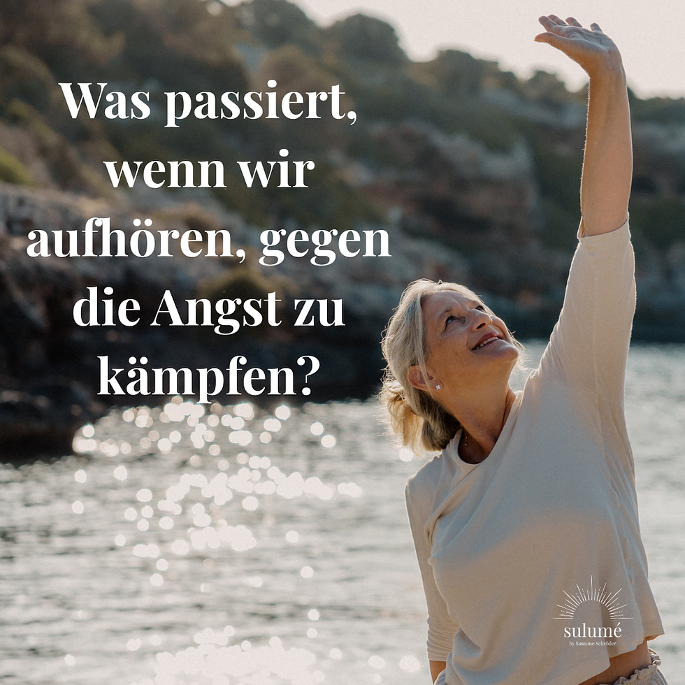 Angst loswerden – warum das nicht funktioniert. Und was wirklich hilft.