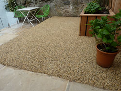 Resin bound courtyard