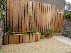 Resin bound courtyard